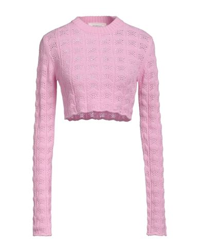 Sportmax Woman Sweater Pink Size L Wool, Cashmere