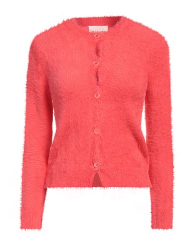 Marant Etoile Marant Étoile Woman Cardigan Coral Size 8 Polyamide In Red