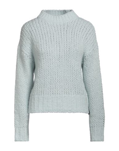 Hinnominate Woman Sweater Sky Blue Size L Acrylic, Polyamide, Alpaca Wool, Wool