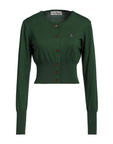 Vivienne Westwood Woman Cardigan Green Size M Cotton