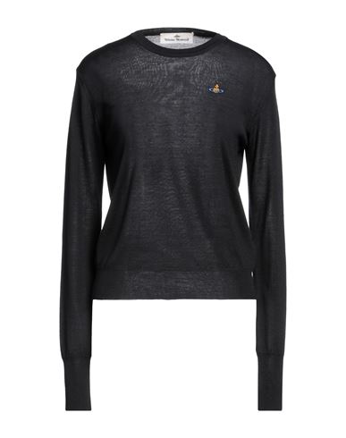 Shop Vivienne Westwood Woman Sweater Black Size M Wool, Silk