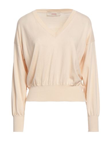 Jucca Woman Sweater Ivory Size S Cotton, Cashmere In White