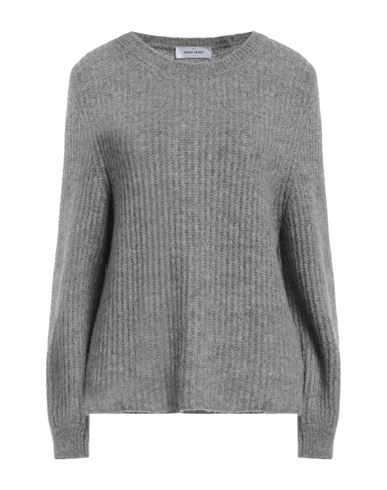 Shop Gran Sasso Woman Sweater Grey Size 14 Alpaca Wool, Polyamide, Virgin Wool