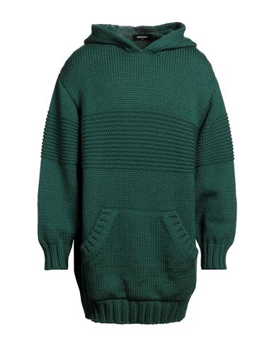 Dsquared2 Man Sweater Dark Green Size M Virgin Wool