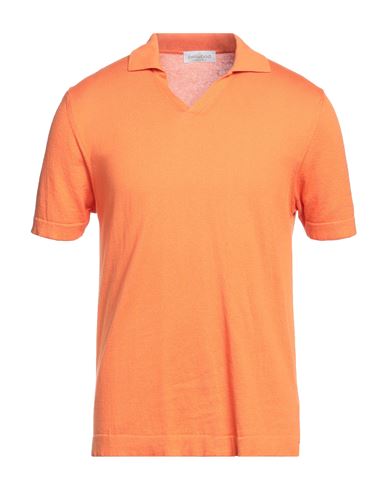 Bellwood Man Sweater Orange Size 48 Cotton