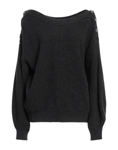 8pm Woman Sweater Steel Grey Size Xs Viscose, Polyamide, Wool, Cashmere