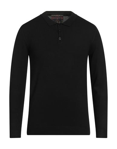 North Pole Man Sweater Black Size M Merino Wool, Viscose, Acrylic, Nylon