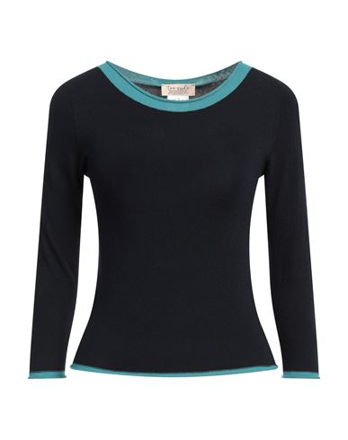 Shop Niki.t Niki. T Woman Sweater Midnight Blue Size L Viscose, Acrylic, Elastane