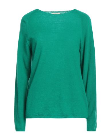 Homeward Clothes Woman Sweater Green Size L Merino Wool, Cashmere