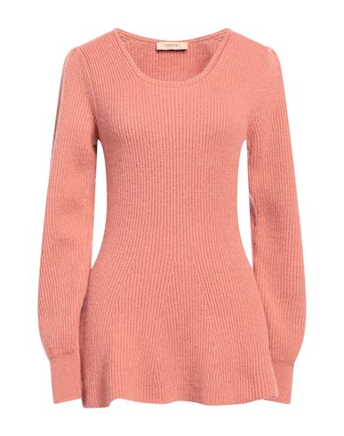 Twinset Woman Sweater Pastel Pink Size S Acrylic, Wool, Alpaca Wool, Polyester