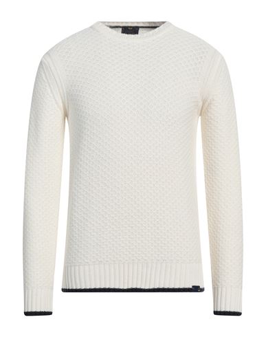 Armata Di Mare Man Sweater Ivory Size L Polyamide, Wool, Viscose, Cashmere In White