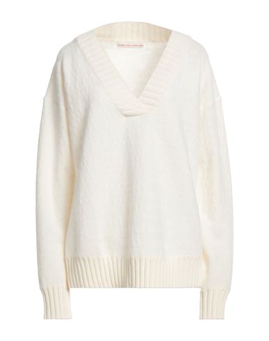 Shop Liviana Conti Woman Sweater Ivory Size 10 Wool, Polyamide, Polyester In White