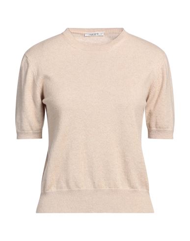 Shop Kangra Woman Sweater Beige Size 6 Merino Wool, Cashmere