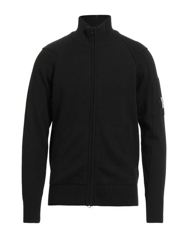C.p. Company C. P. Company Man Cardigan Black Size 44 Wool, Polyamide