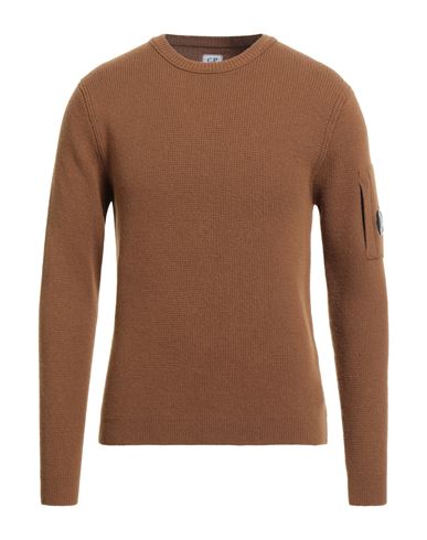 C.p. Company C. P. Company Man Sweater Brown Size 36 Wool, Polyamide