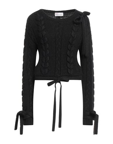 Red Valentino Woman Sweater Black Size M Acrylic, Mohair Wool, Polyamide, Polyester