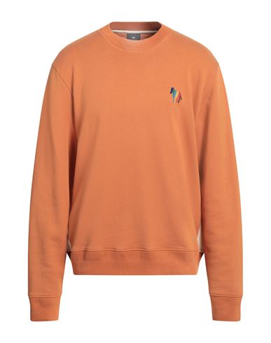 Paul Smith Man Sweatshirt Orange Size L Cotton