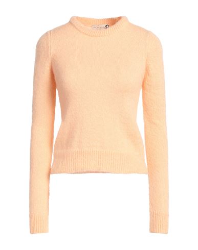 Haveone Woman Sweater Apricot Size Onesize Acrylic, Polyamide, Alpaca Wool, Wool In Orange
