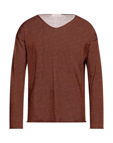 Cruciani Man Sweater Tan Size 48 Cotton In Brown