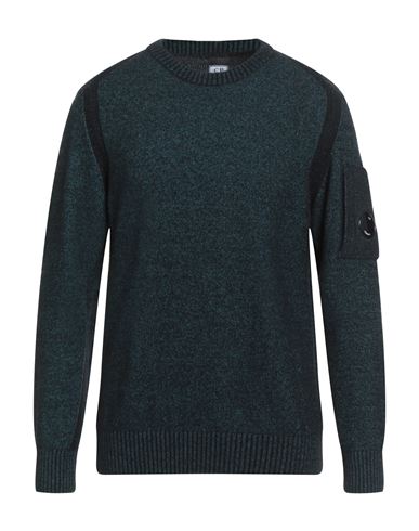 C.p. Company C. P. Company Man Sweater Turquoise Size 42 Polyamide, Wool