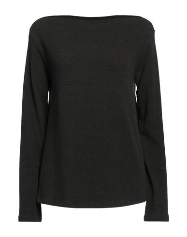 Shop Neirami Woman Sweater Dark Green Size M Acrylic, Recycled Cotton, Cotton, Elastane