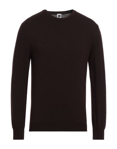 Bark Man Sweater Dark Brown Size Xl Wool, Viscose, Polyamide, Cashmere