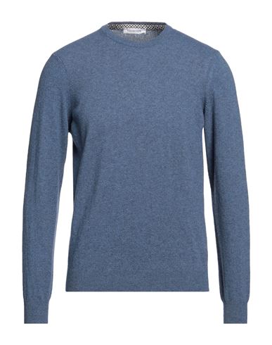 Tailor Club Man Sweater Slate Blue Size M Wool, Polyamide