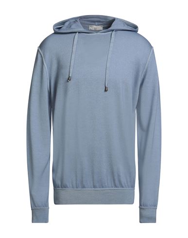 Filippo De Laurentiis Man Sweater Light Blue Size 48 Merino Wool In Blue