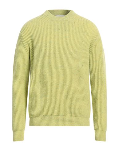 Shop Lucques Man Sweater Acid Green Size 42 Wool, Polyamide