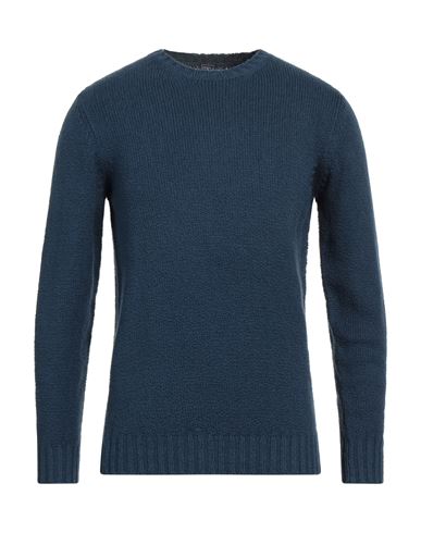 Fedeli Man Sweater Navy Blue Size 42 Cotton