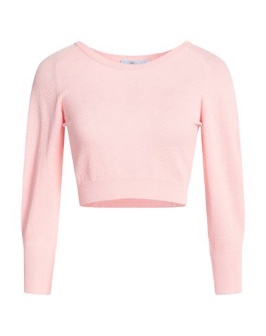 Blumarine Woman Sweater Pink Size 6 Viscose, Polyamide