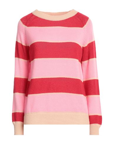 Aragona Woman Sweater Red Size 8 Cashmere, Polyamide
