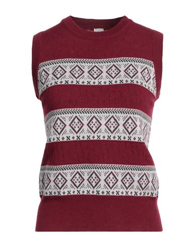 Eleventy Woman Sweater Garnet Size S Wool In Red