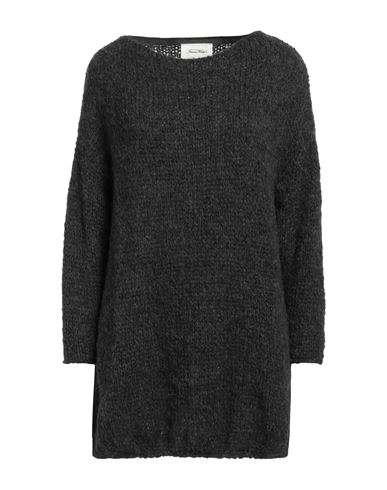 American Vintage Woman Sweater Steel Grey Size Xs/s Polyacrylic, Alpaca Wool, Merino Wool, Polyamide