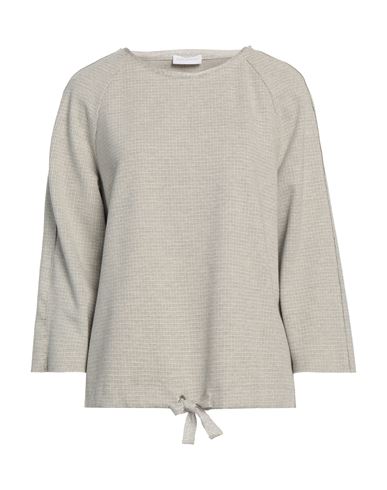 Diana Gallesi Woman Sweater Light Grey Size 8 Polyester, Viscose, Polyamide, Elastane