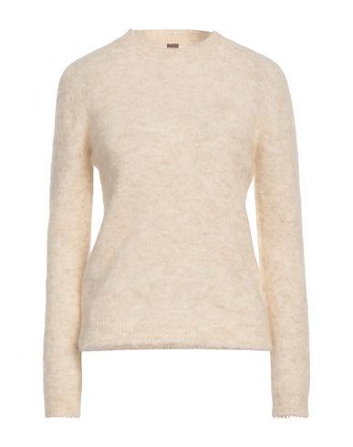 Stefanel Woman Sweater Beige Size Xl Polyamide, Alpaca Wool, Mohair Wool, Elastane