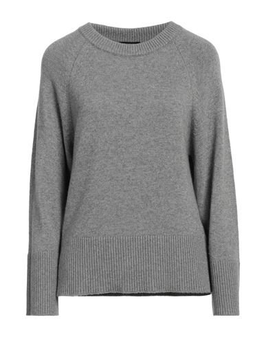 Bellwood Woman Sweater Grey Size L Polyamide, Wool, Viscose, Cashmere