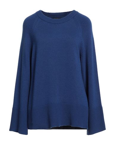 Bellwood Woman Sweater Blue Size Xl Polyamide, Wool, Viscose, Cashmere