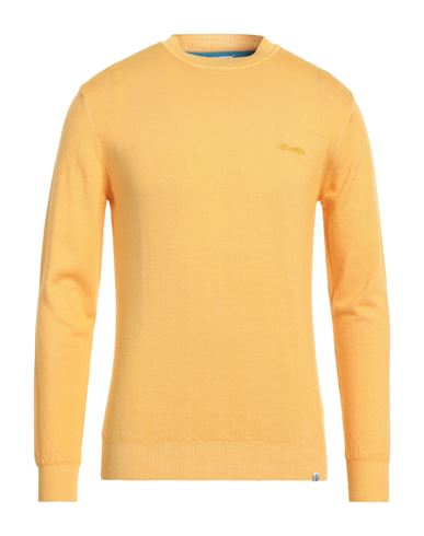 Johnny Lambs Man Sweater Yellow Size 3xl Wool