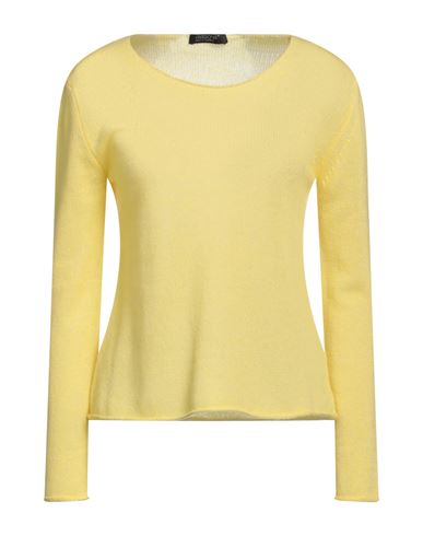 Aragona Woman Sweater Yellow Size 8 Cashmere, Polyamide