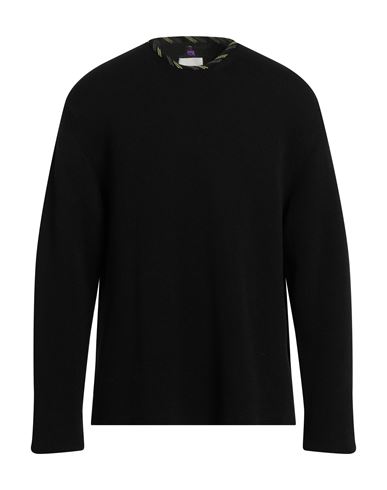 Oamc Man Sweater Black Size M Cotton, Viscose, Polyester