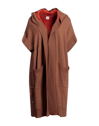 Shop Eleventy Woman Cardigan Camel Size S Wool, Viscose, Cashmere In Beige