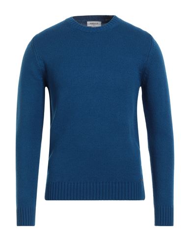 Shop Markup Man Sweater Blue Size Xl Acrylic, Wool