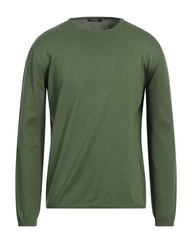 Cruciani Man Sweater Green Size 42 Cotton