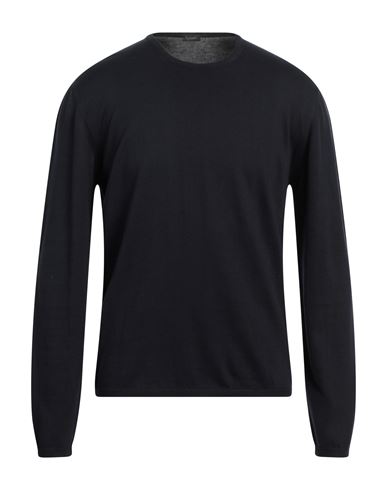 Cruciani Man Sweater Black Size 38 Cotton
