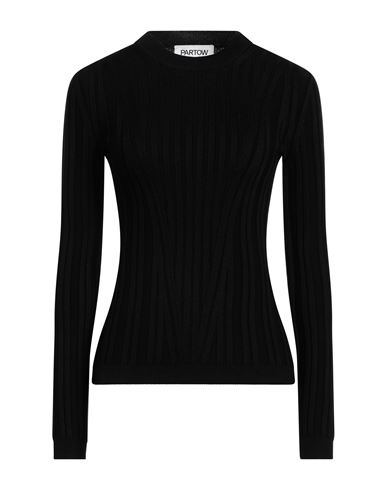 Shop Partow Woman Sweater Black Size Xs Cotton, Viscose