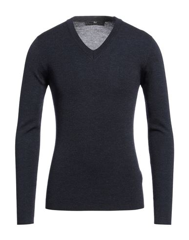 Daniele Alessandrini Man Sweater Midnight Blue Size 40 Wool