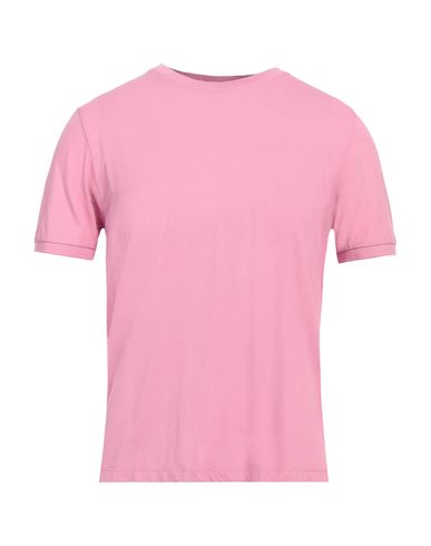 Drumohr Man T-shirt Pink Size 40 Cotton