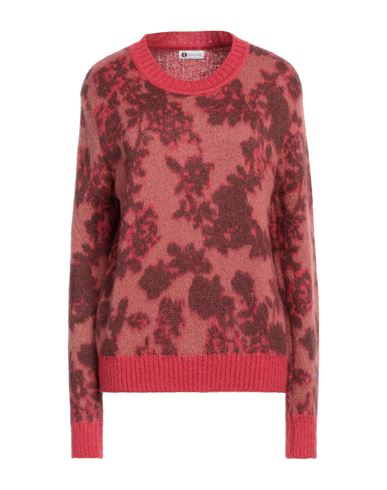 Diana Gallesi Woman Sweater Fuchsia Size M Acrylic, Polyamide, Mohair Wool In Pink