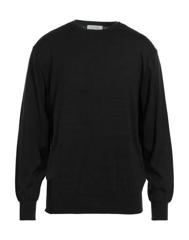 Cruciani Man Sweater Black Size 42 Cotton